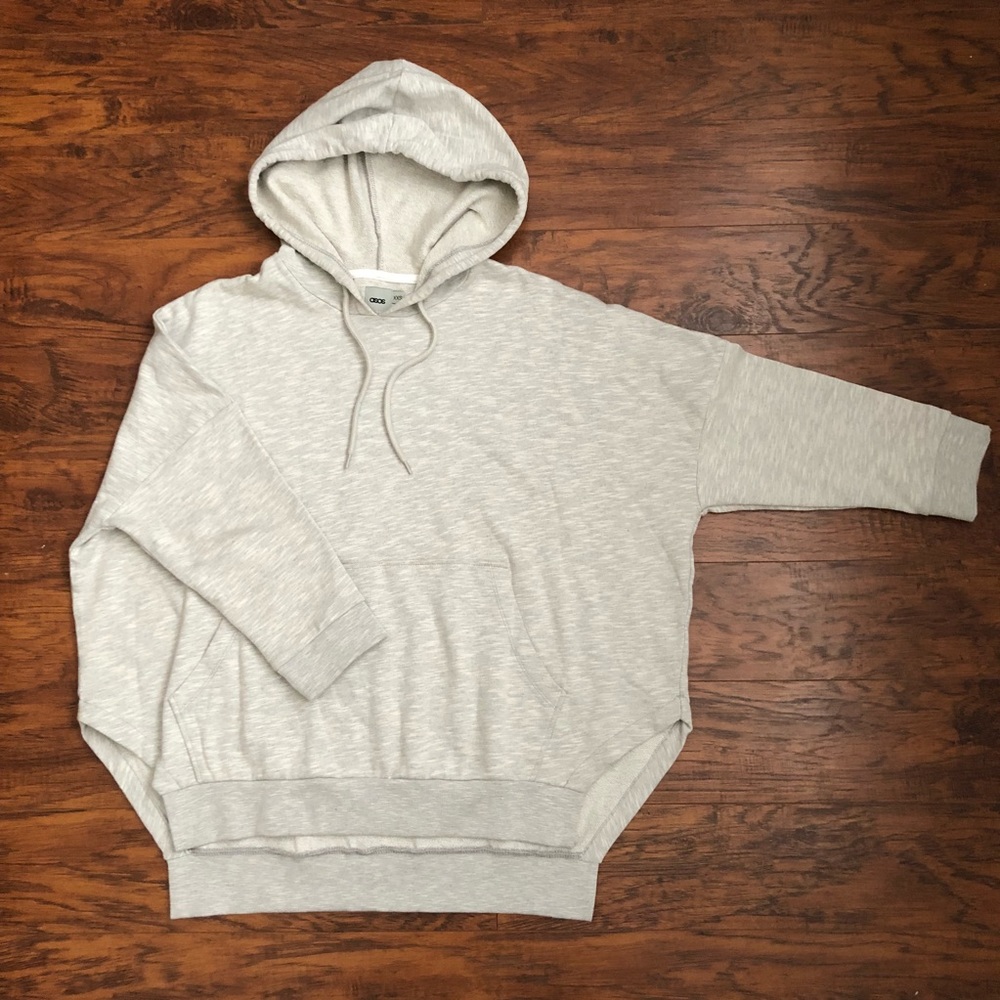 Asos oversized split hem sweatshirt